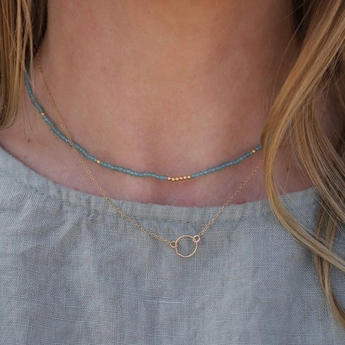 14k Gold Filled A Little Karma Necklace