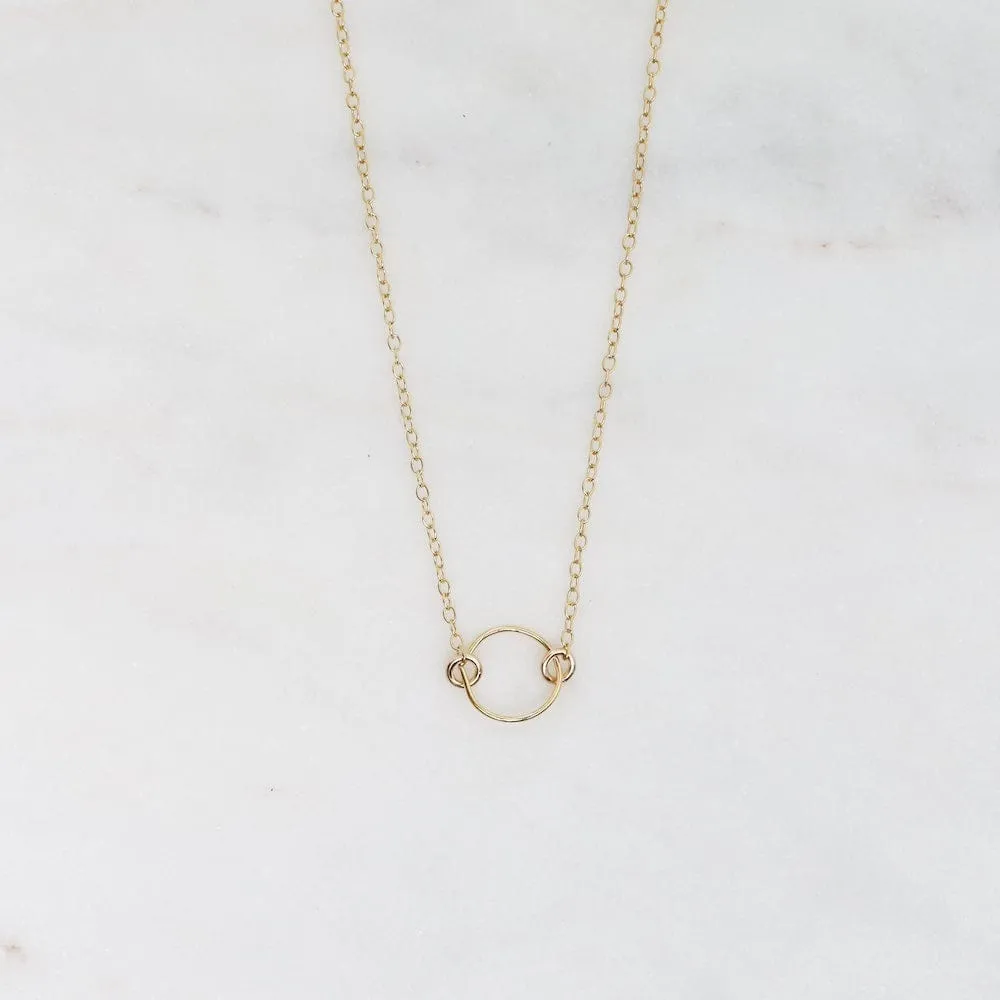 14k Gold Filled A Little Karma Necklace