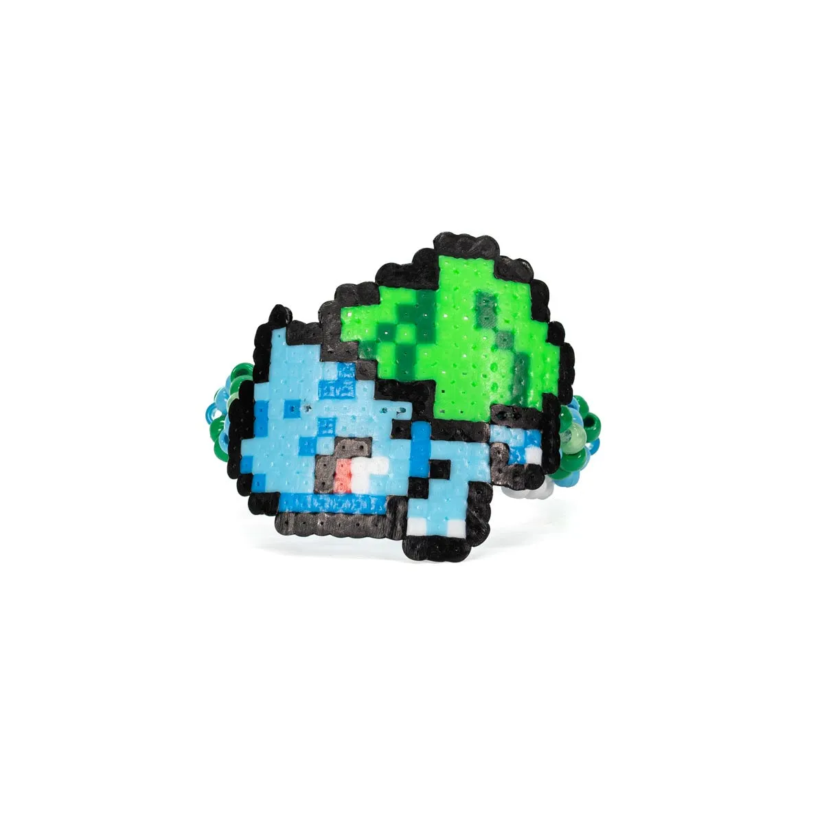 Bulbasaur Rave Kandi Cuff Bracelet
