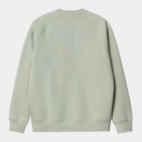 Carhartt WIP Chase Sweat - Agave / Gold