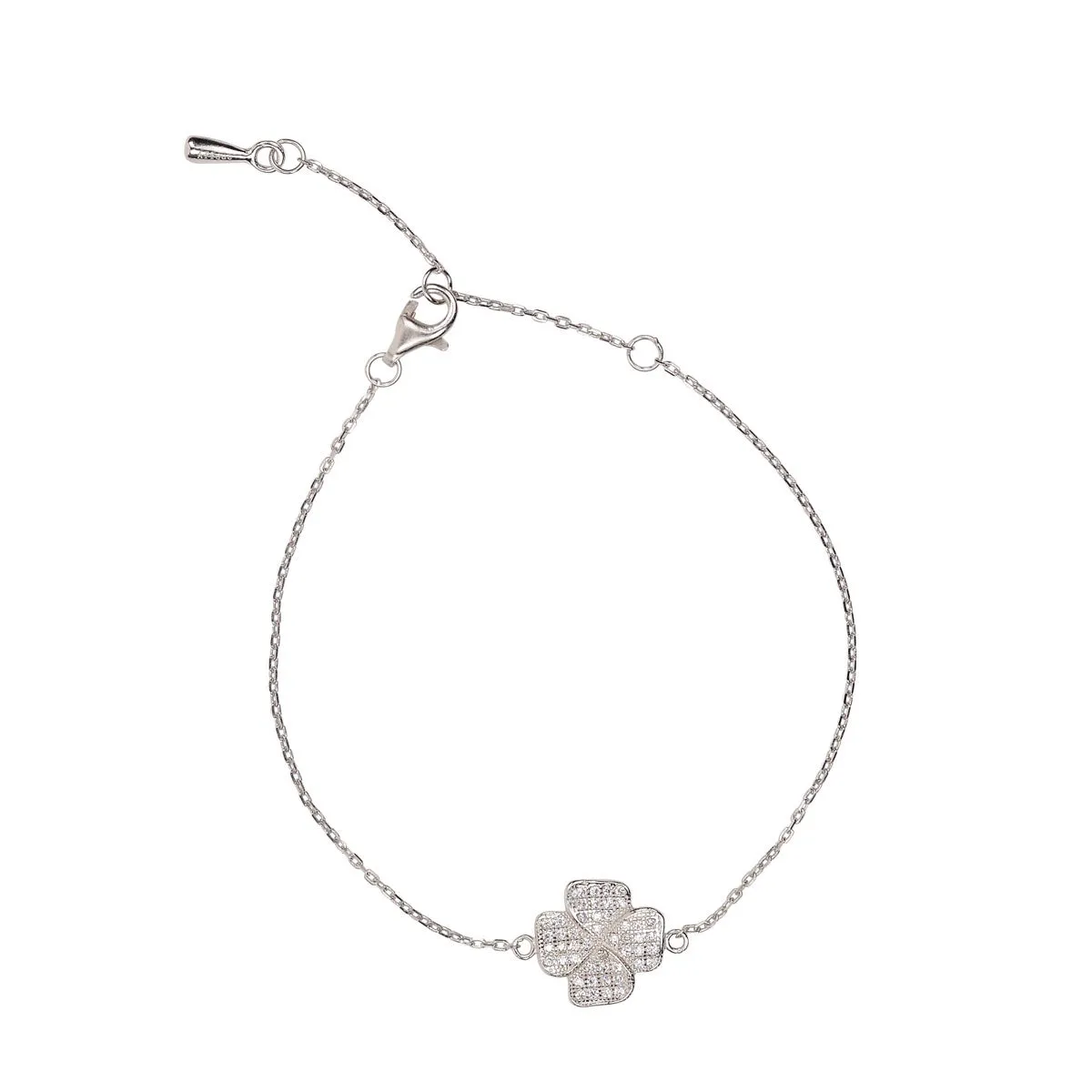 CLOVER SILVER BRACELET