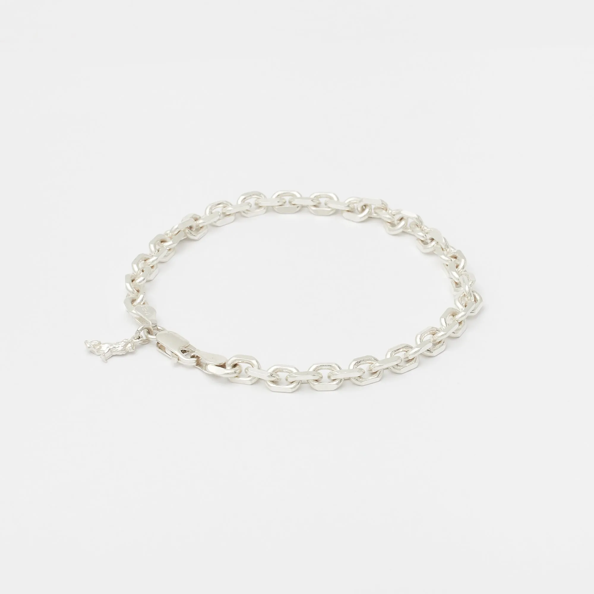 Diamond Cut Bracelet in Silver for her