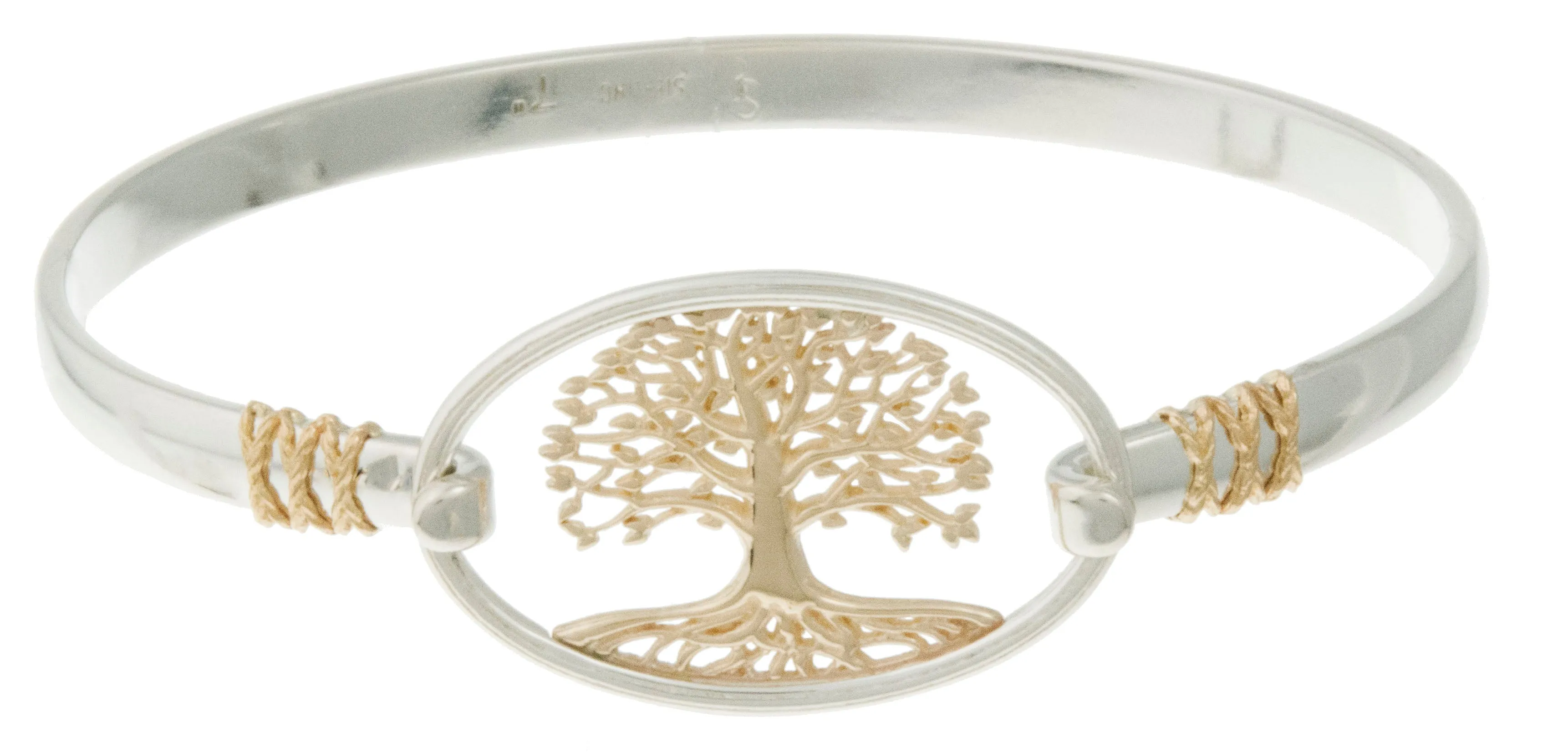 Double Hook Bangle Bracelet