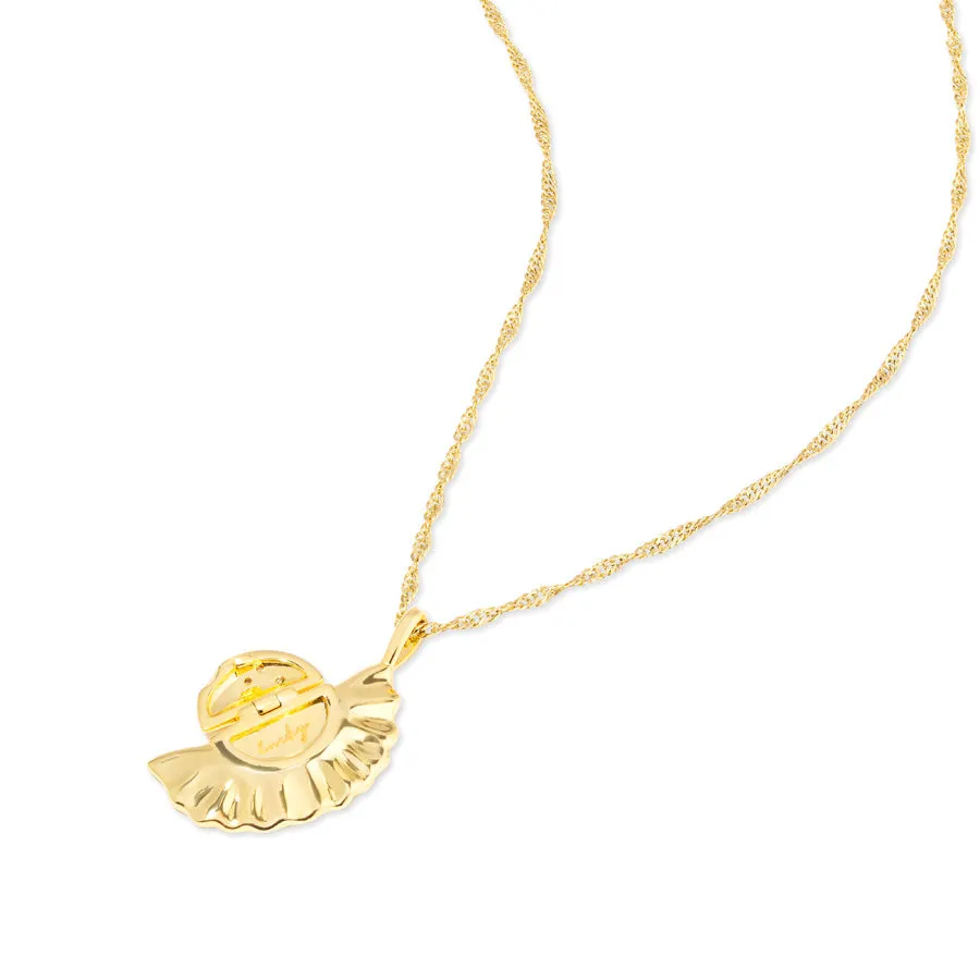 Dumpling Gold Necklace
