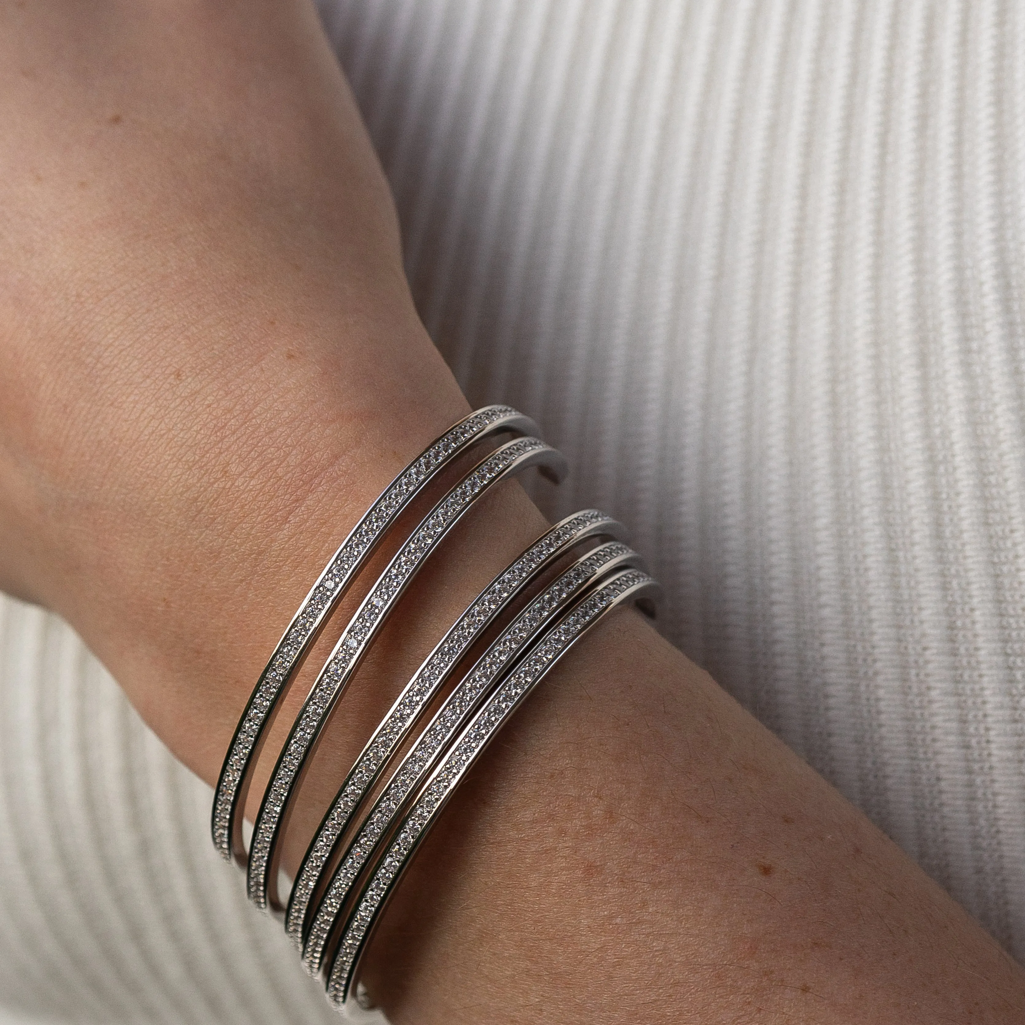 Goldie Pavé Cuff Bracelet