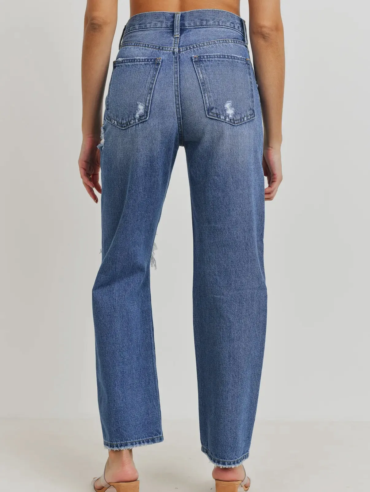 Kasin Jeans | Med Wash Dad Fit