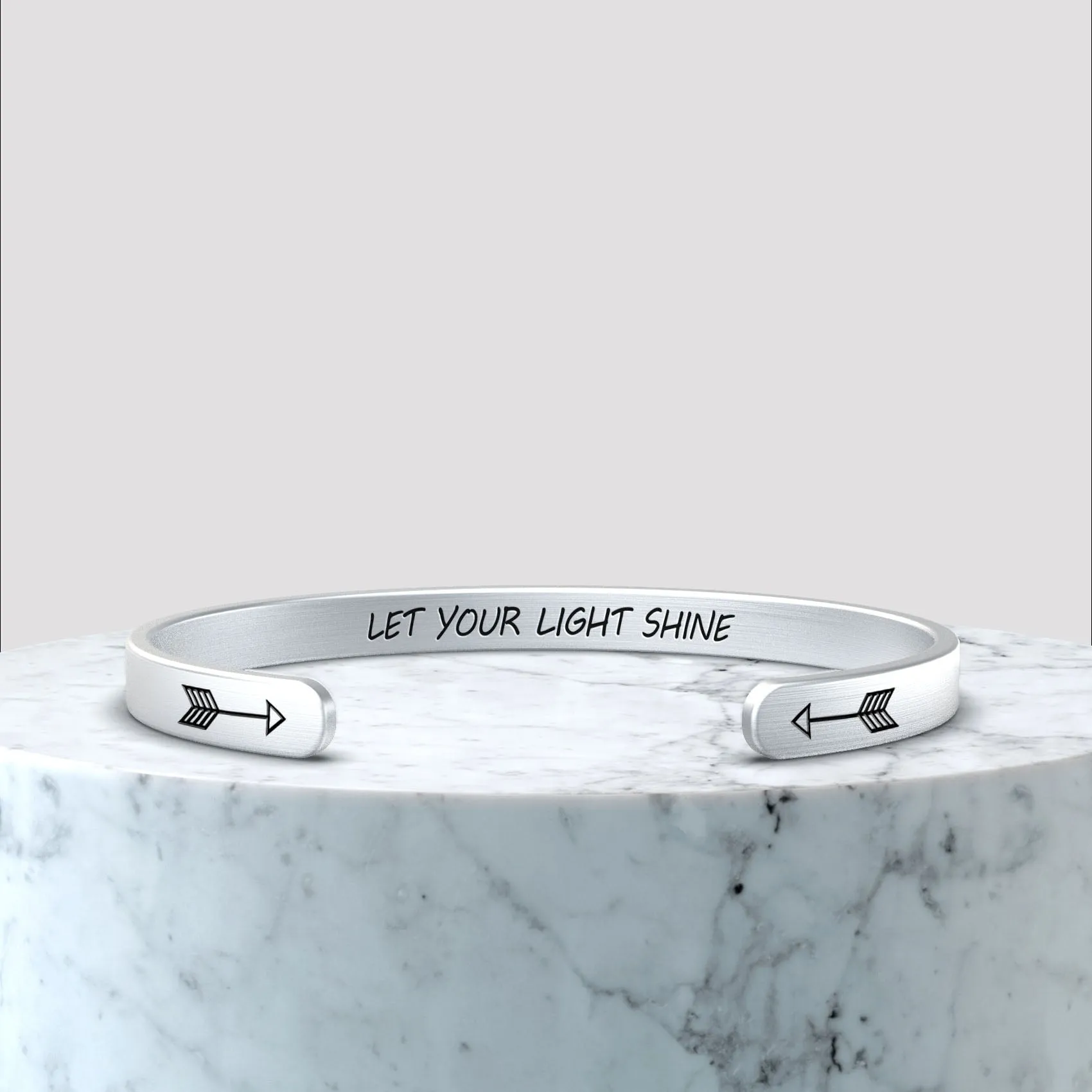 Let Your Light Shine Cuff Bracelet