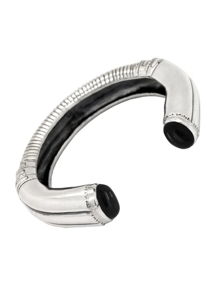 Lion Bracelet: Large Sterling Silver Cuff Bracelet For Men