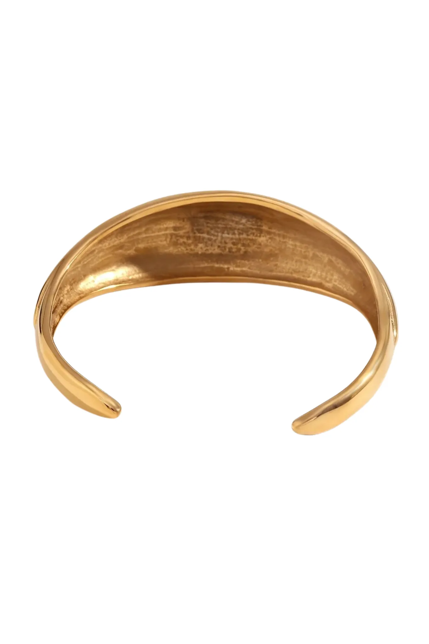 Maja Two-Tone Cuff Bracelet