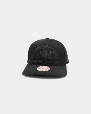 Mitchell & Ness Denver Nuggets Push Pass Pro Crown Snapback Black