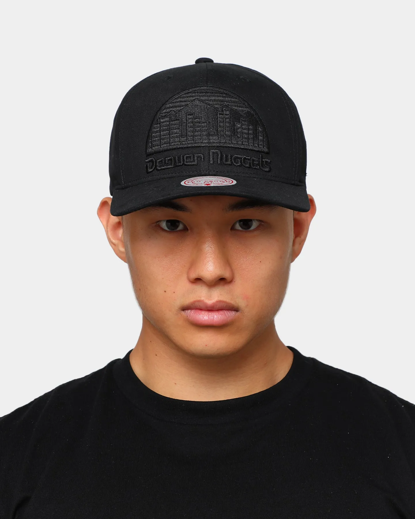 Mitchell & Ness Denver Nuggets Push Pass Pro Crown Snapback Black