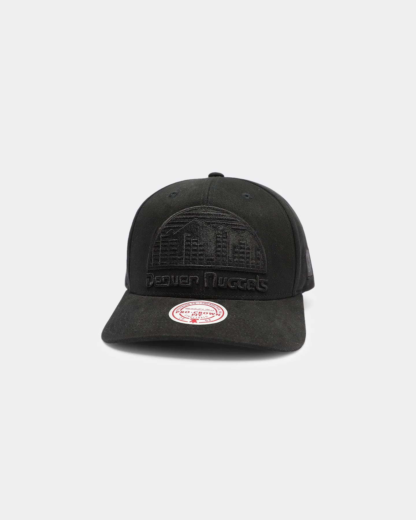 Mitchell & Ness Denver Nuggets Push Pass Pro Crown Snapback Black