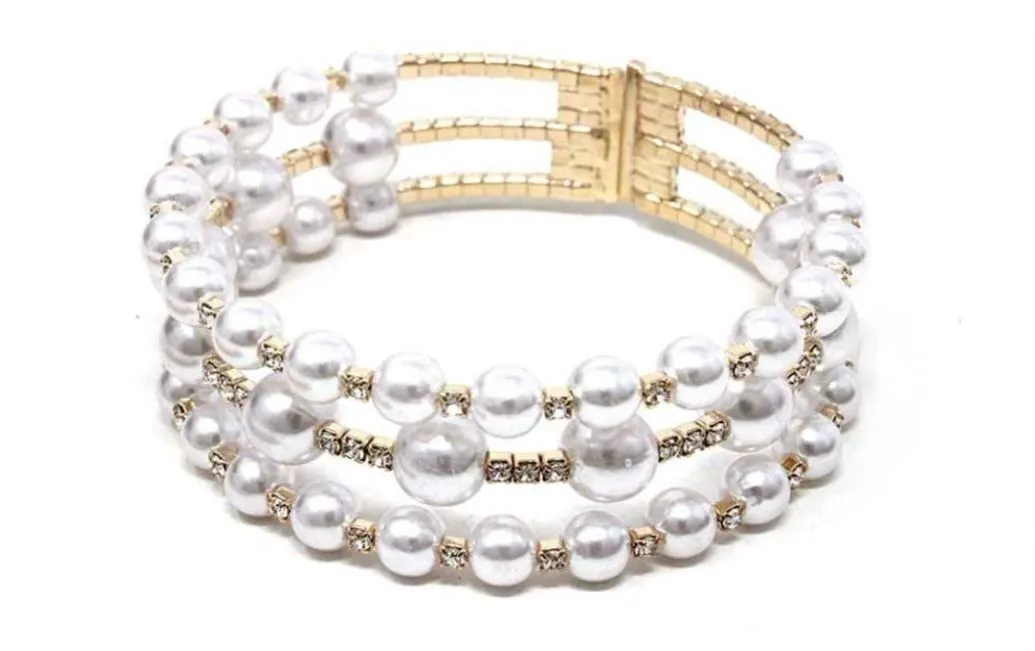 Pearl & Cristals Cuff