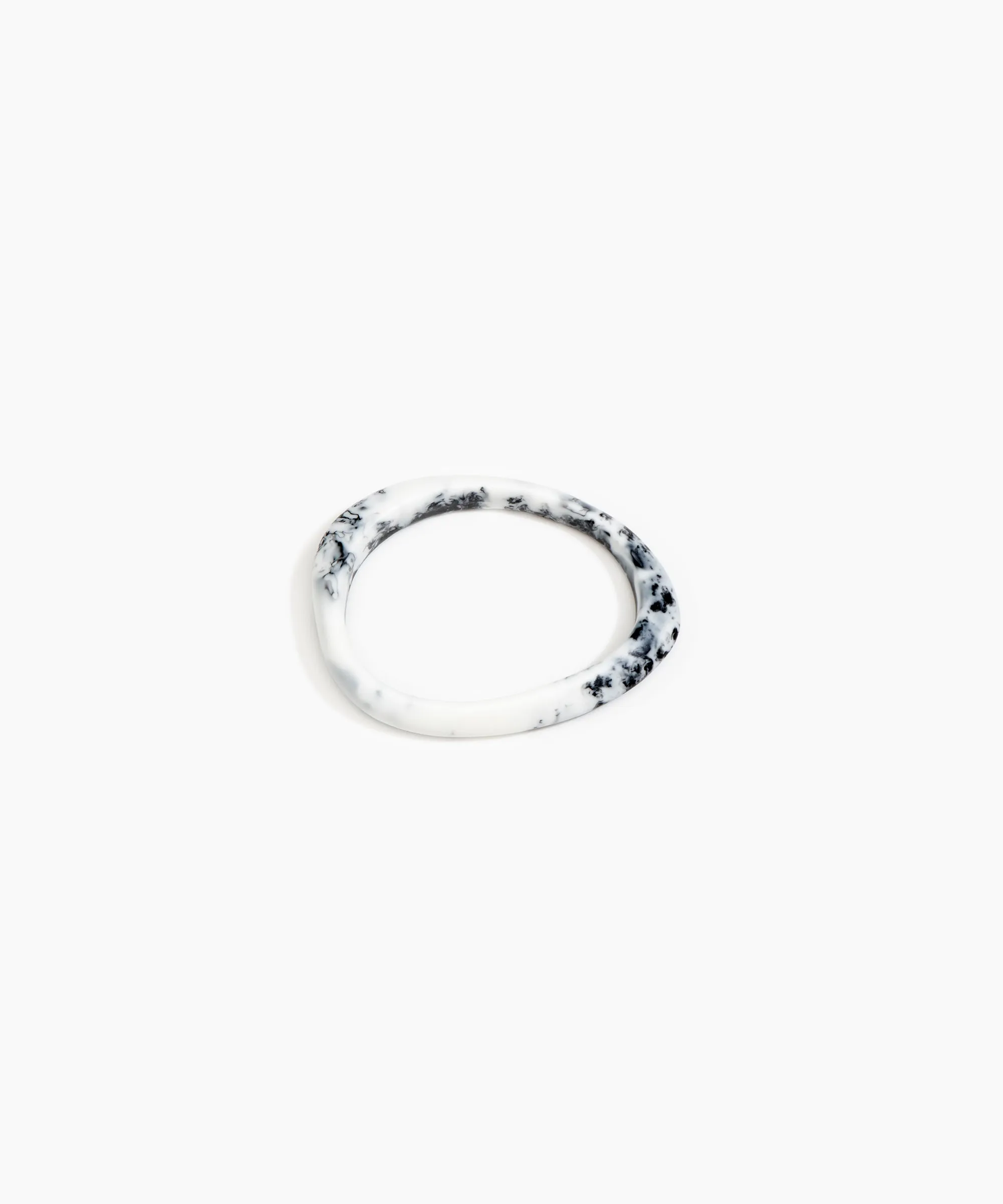 Rock Wishbone Bangle