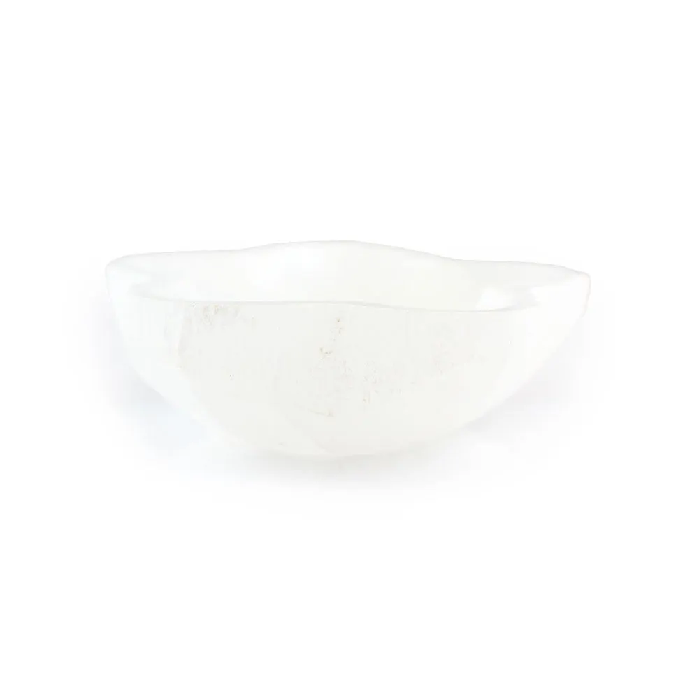Selenite Flower Bowl