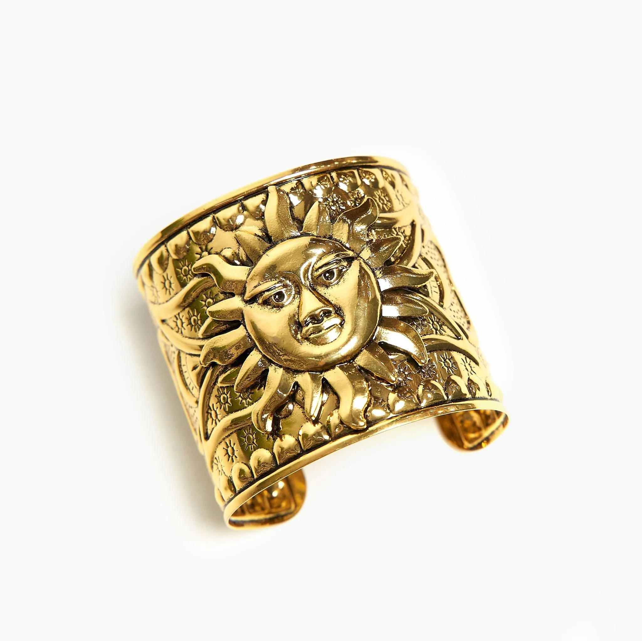 Sol Brass Cuff