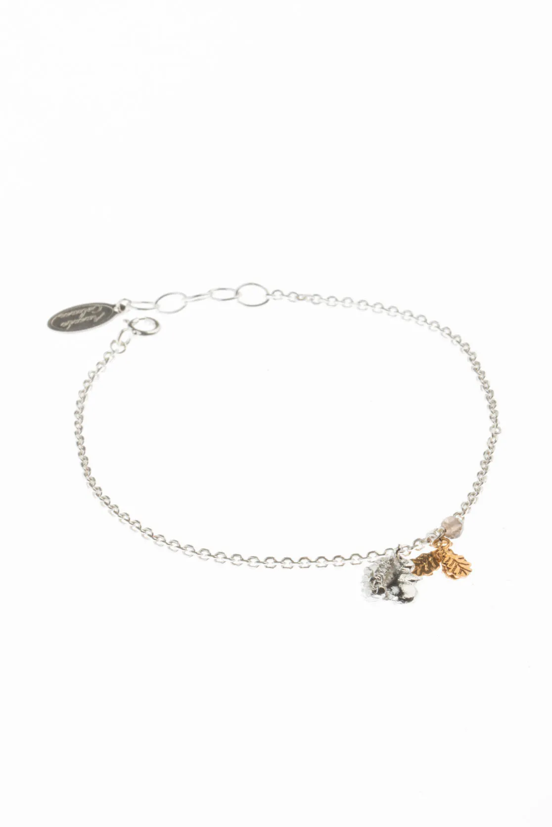 Squirrel And Oak Leaves Bracelet