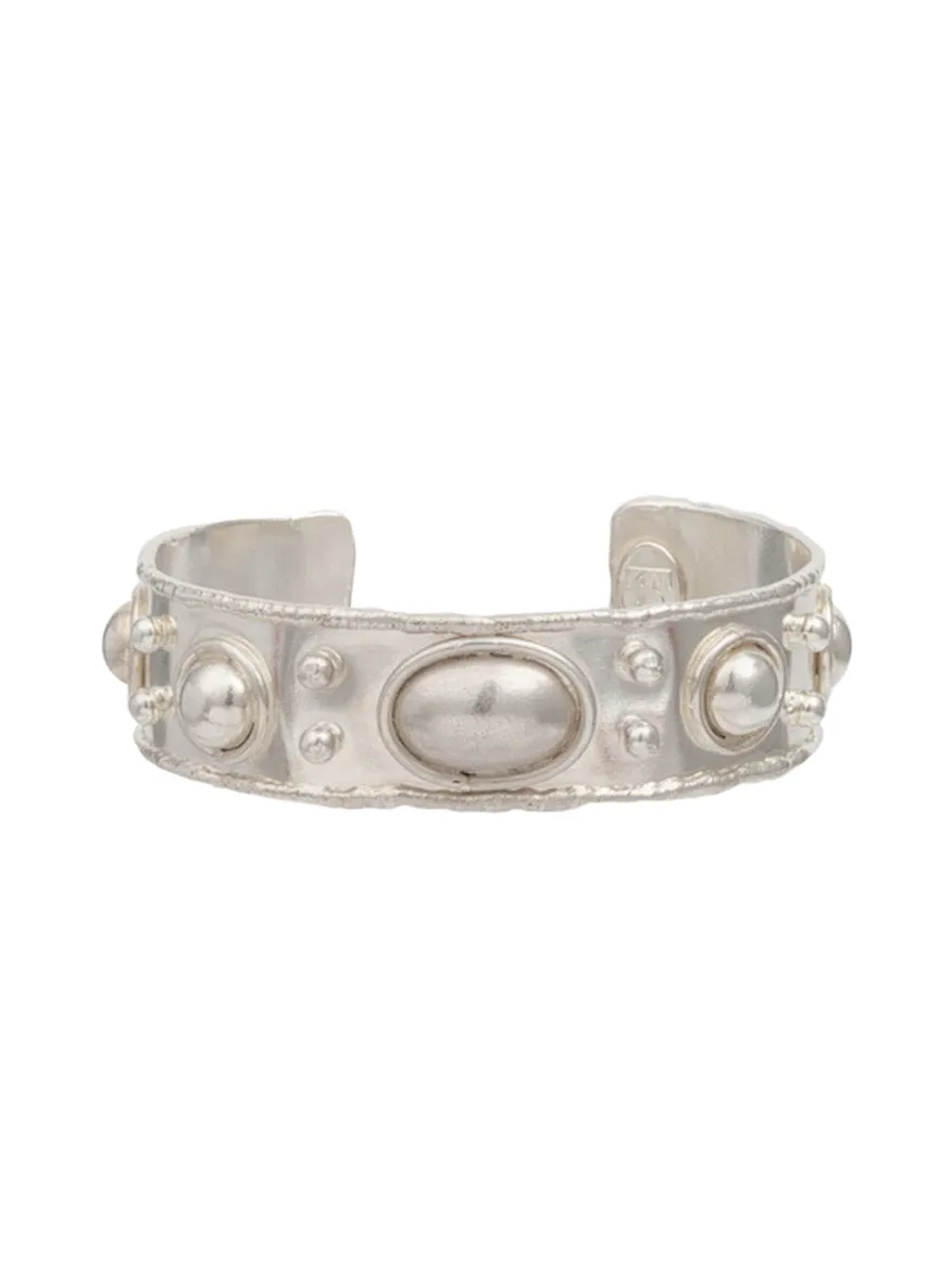 Sylvia Toledano Cuff Byzantine in Silver