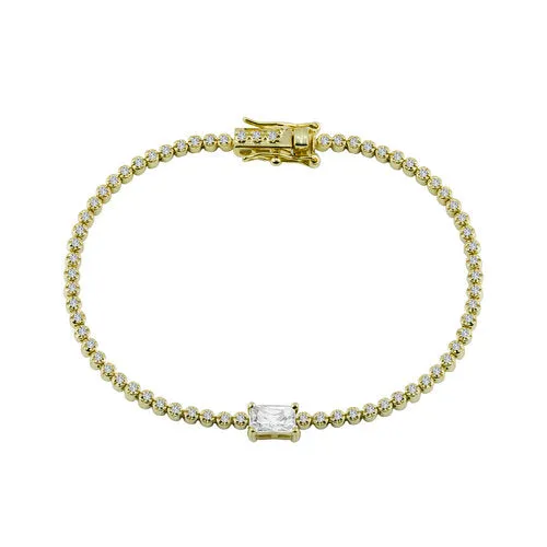 THE COLORED STONE TENNIS BRACELET