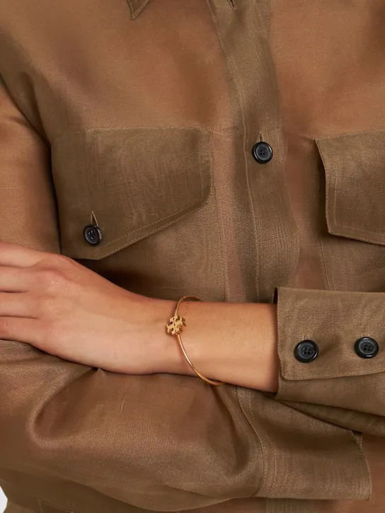 Tory Burch   Eleanor hinged cuff bracelet 