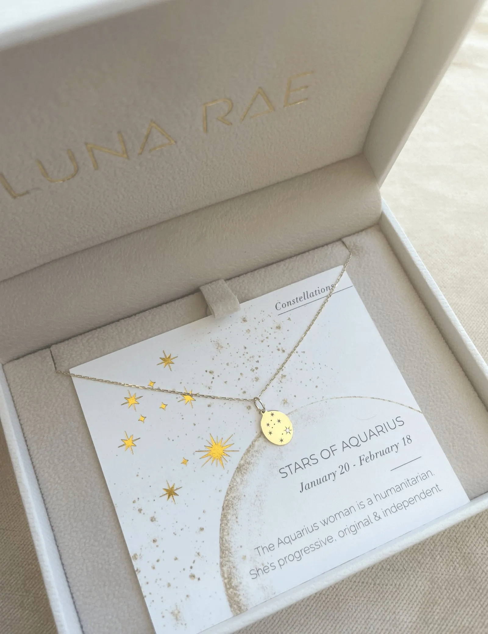 Yellow Gold Stars of Aquarius